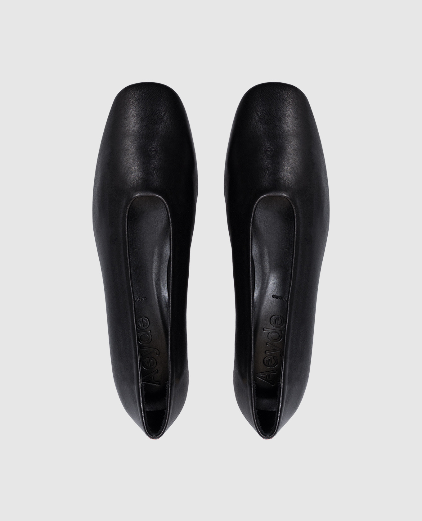 Delia black leather shoes Aeyde 4