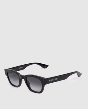 Alexander McQueen Black sunglasses with logo 852619J0749