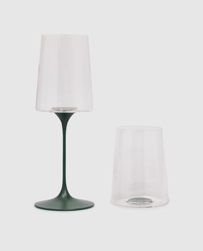 Trebonn SplitGlass crystal white wine glass set 2025123