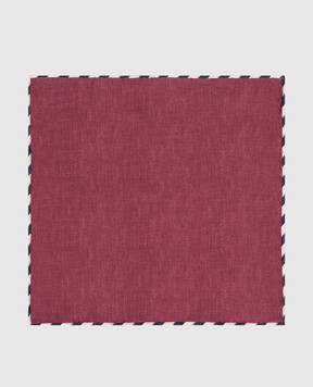 Brunello Cucinelli Double-sided silk pachet scarf MX8650091