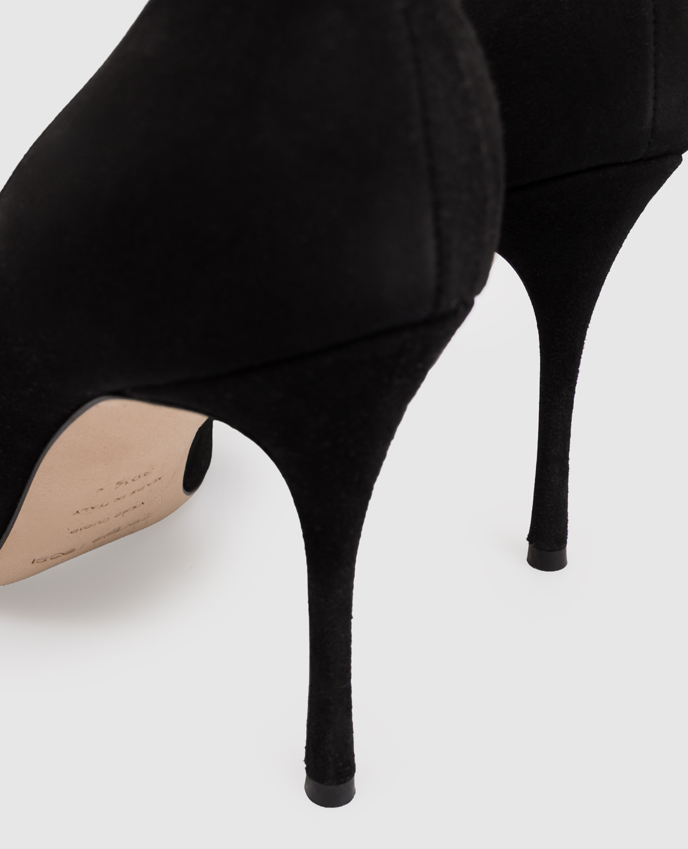 Govida black suede shoes Sergio Rossi 5