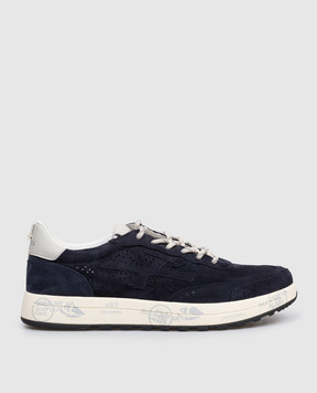 Premiata Blue suede sneakers NOUS NOUS