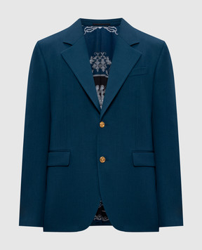 Versace Green wool jacket 10196201A16732