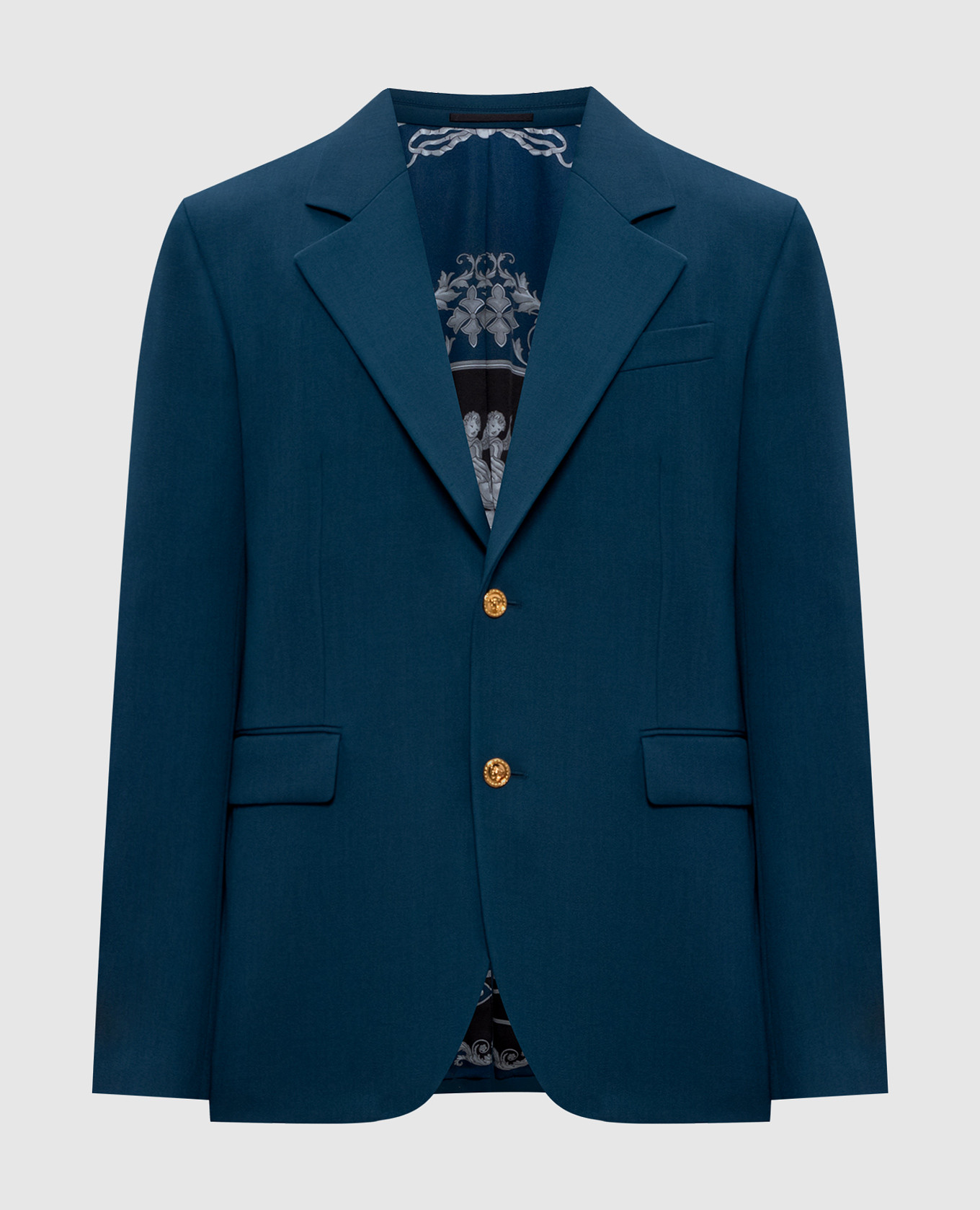 

Green wool jacket Versace