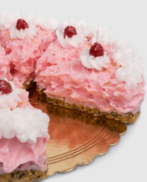 Cereria Introna Pink scented cake candle 1769R