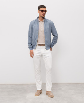 Scissor Scriptor White jeans Costantino COSTANTINOT112338