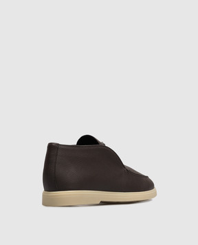 Stefano Ricci Brown leather deserts UC62G4211MR
