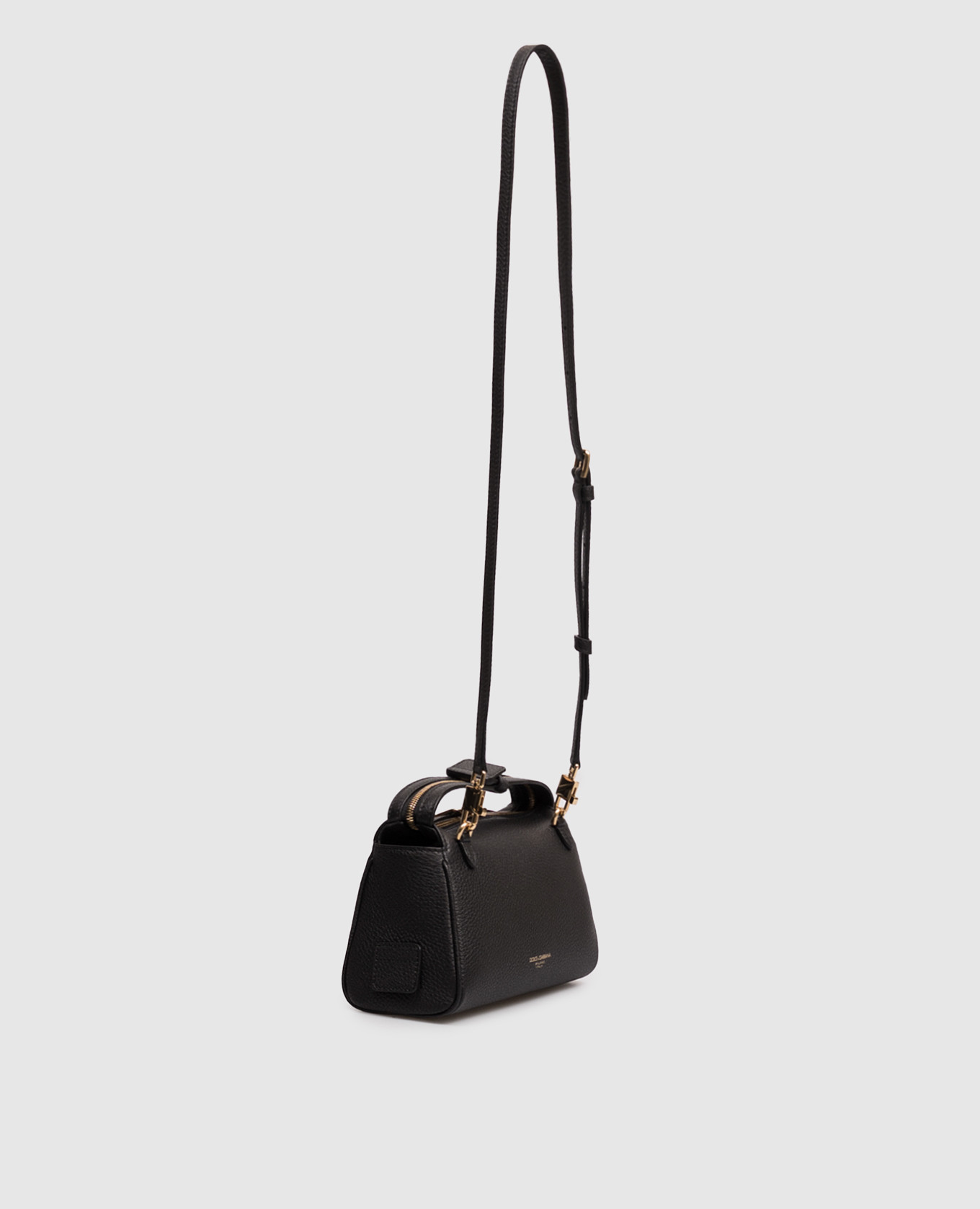 Vittoria black leather bag Dolce&Gabbana 3
