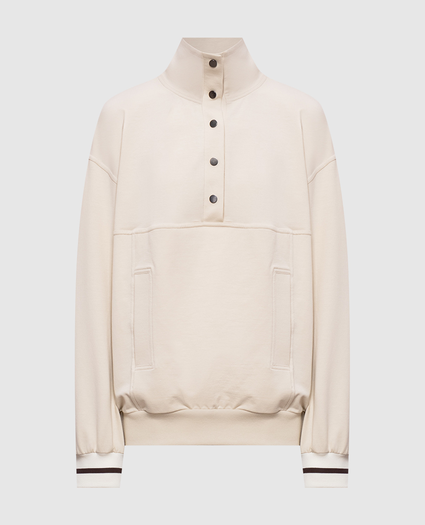Beige sweatshirt Brunello Cucinelli