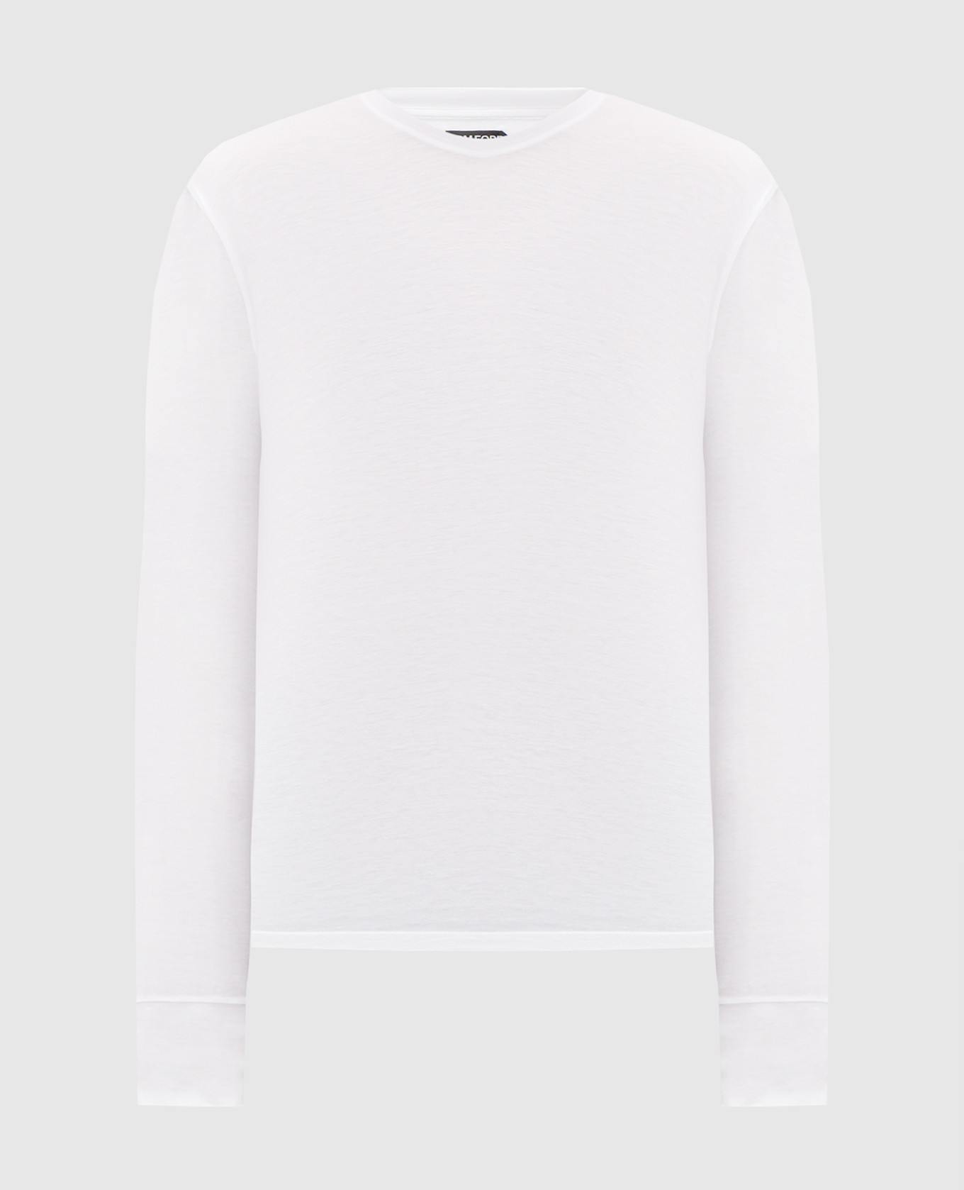 White longsleeve with monogram