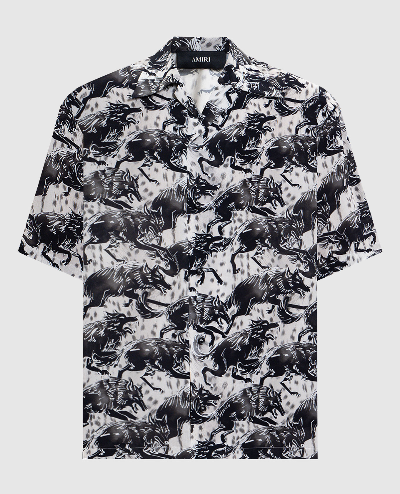 

Grey Wolves Camp Shirt AMIRI
