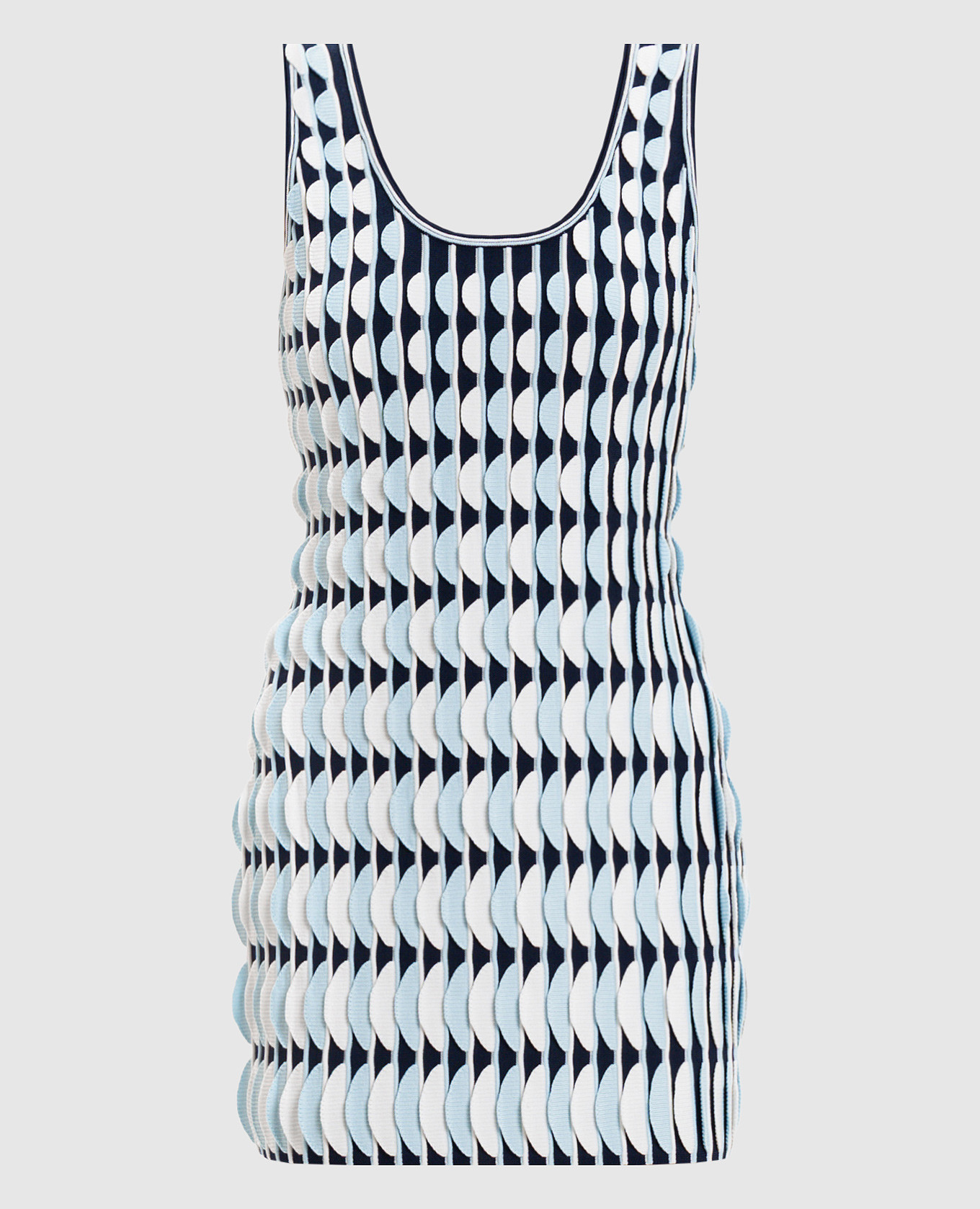 

Lorien mini dress with textured pattern Simkhai, White