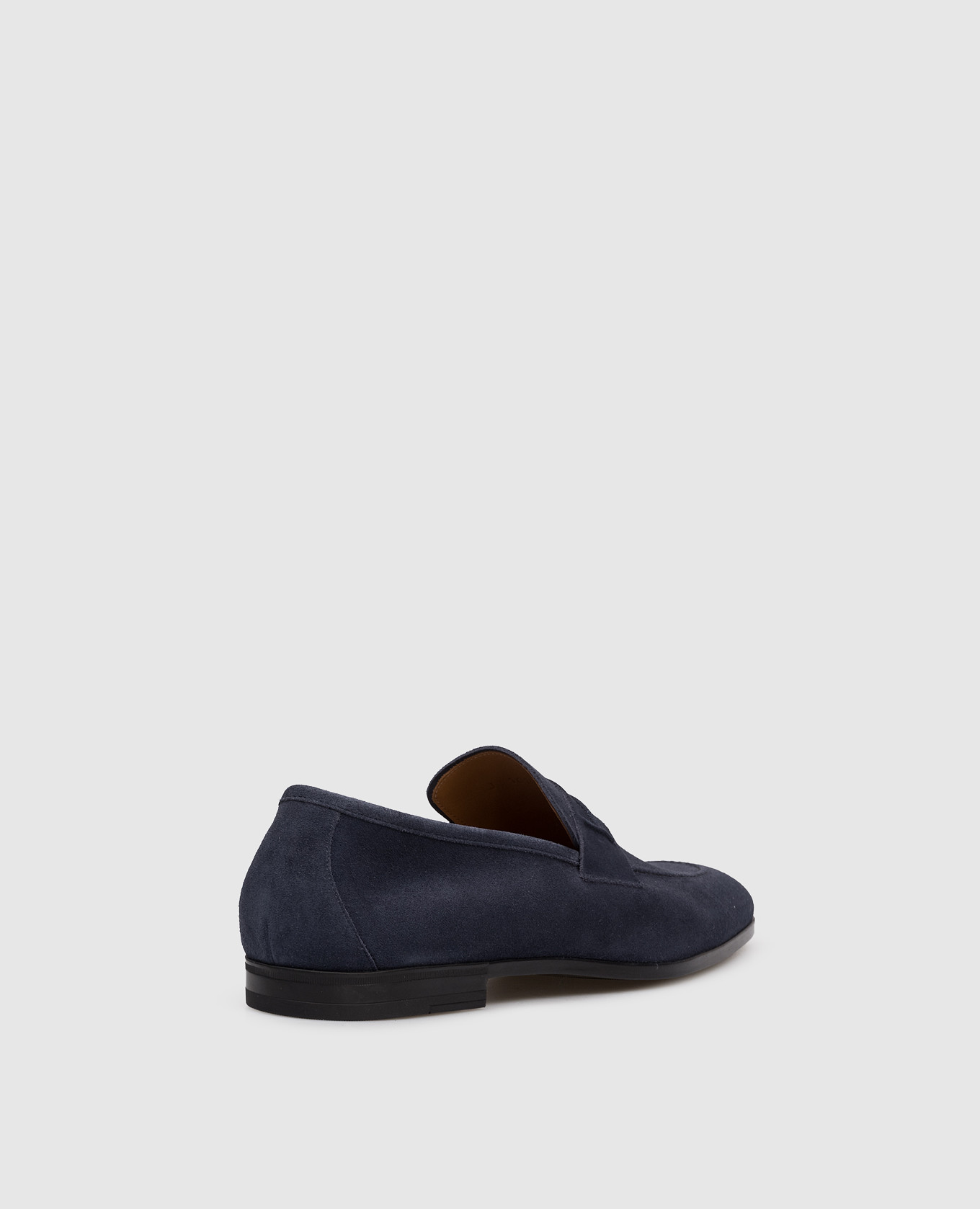 Blue suede loafers Tom Ford 3