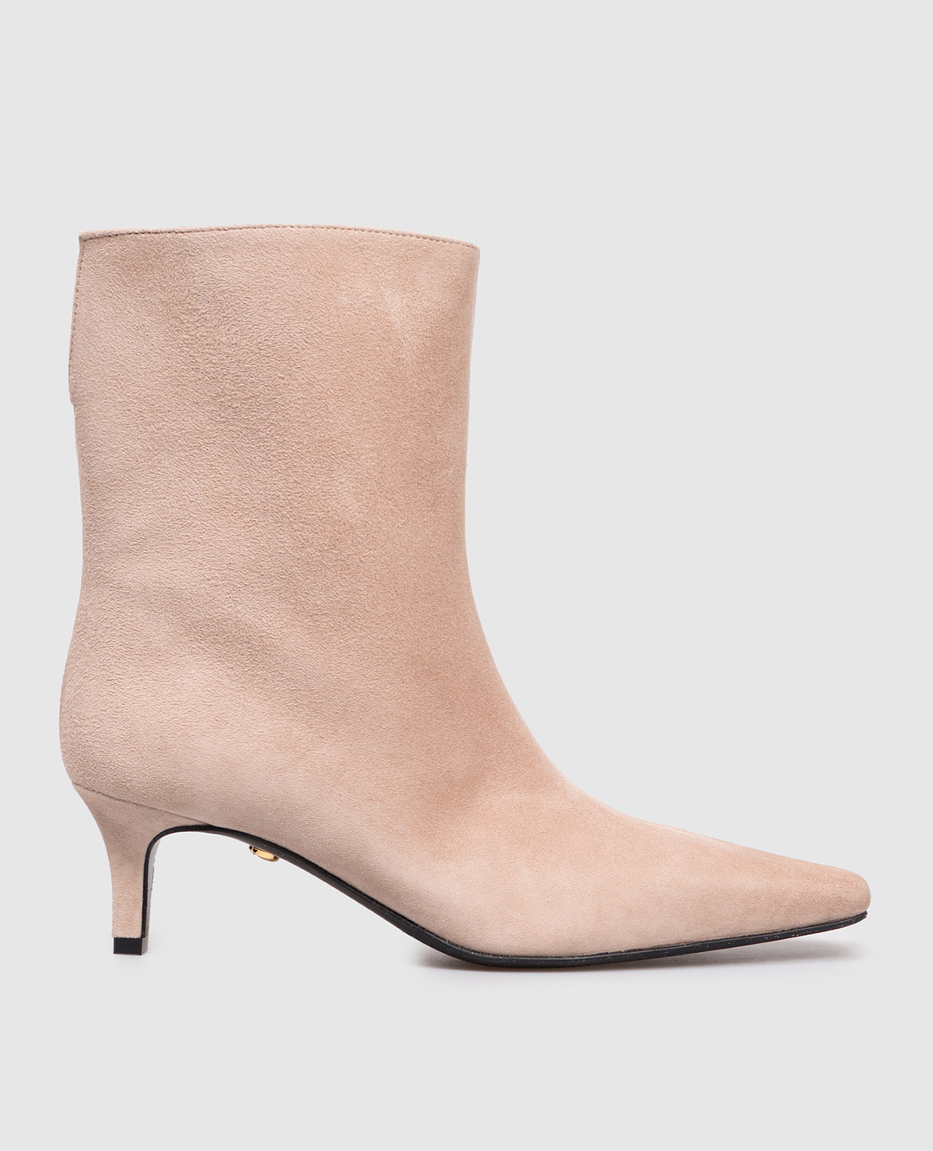 

Beige suede ankle boots Babe Pay Pls