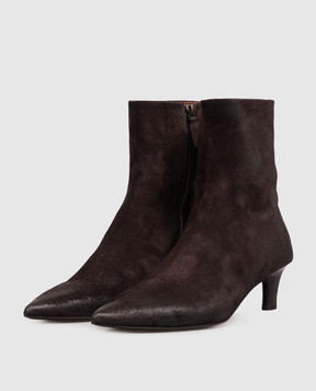 Marsell Aculeo brown suede ankle boots MW8272P024