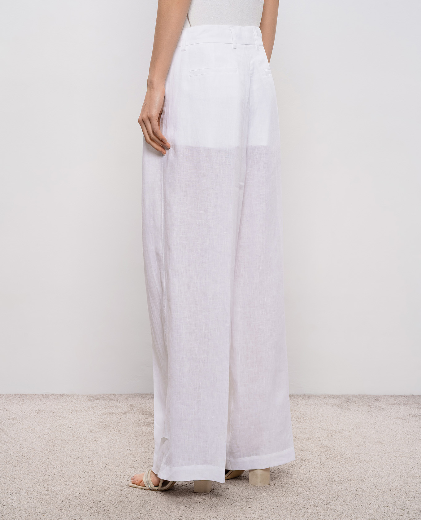 

White linen pants RUMY MooRER