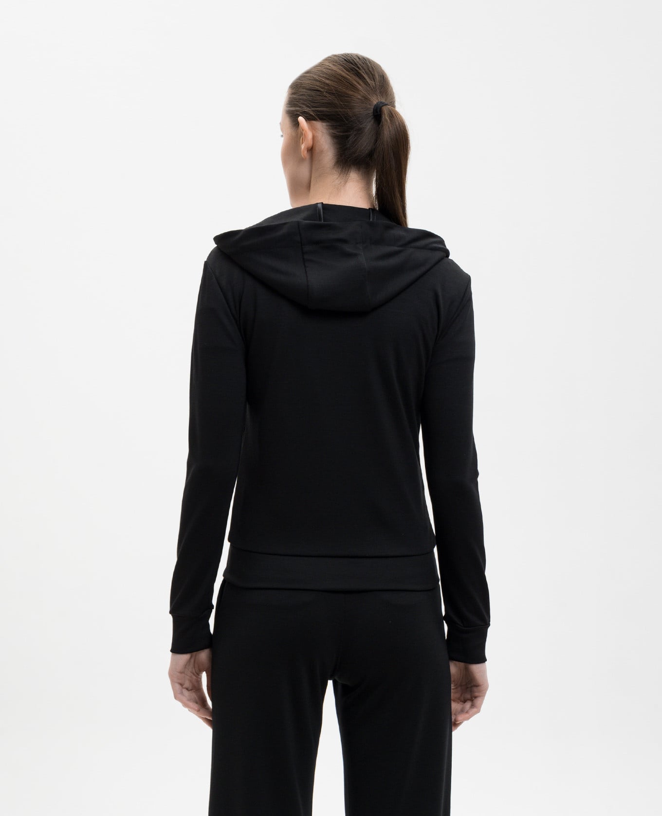 

Miked black wool sports jacket Marco Pescarolo