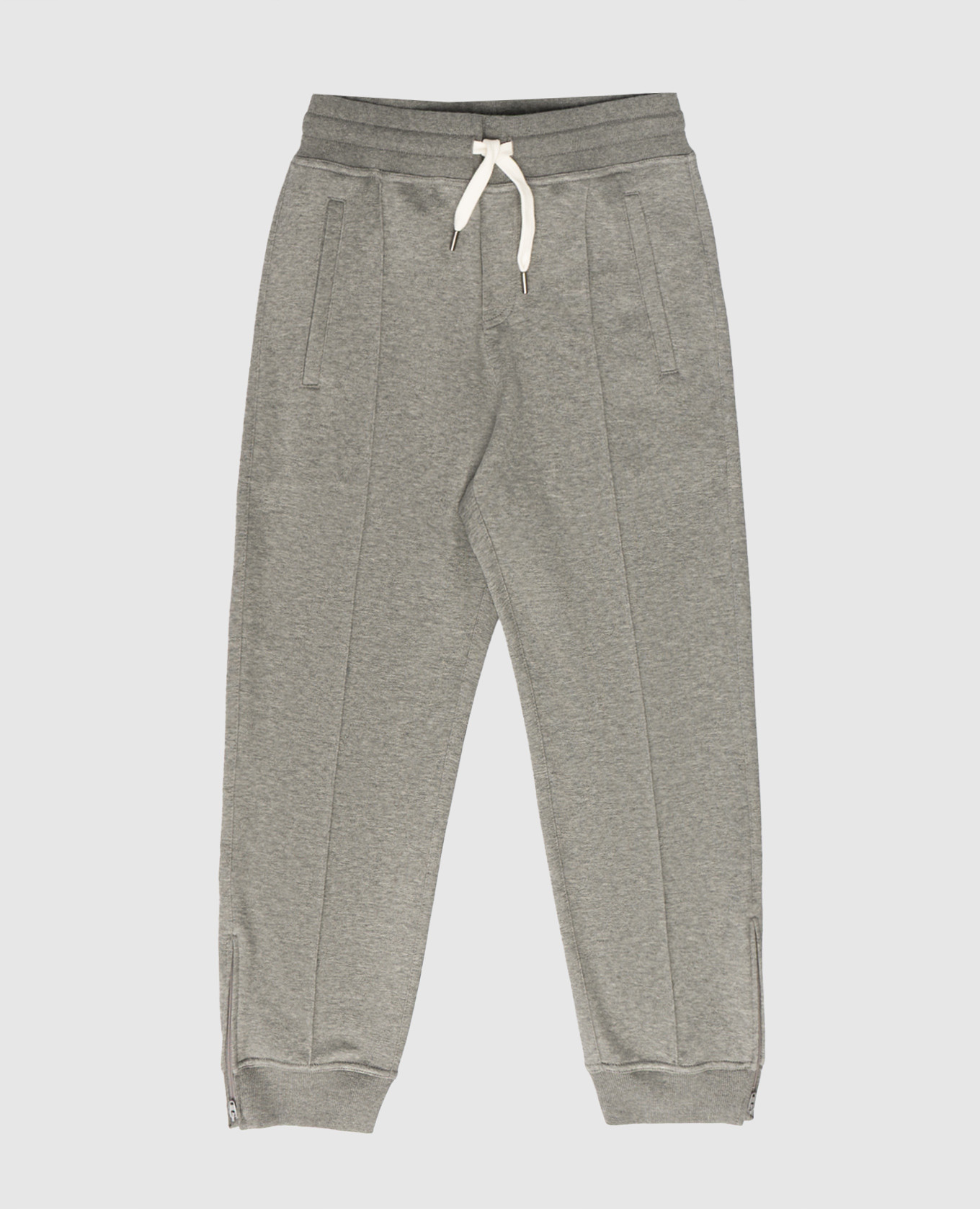 

Children's gray joggers Brunello Cucinelli, Grey