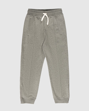 Brunello Cucinelli Children's gray joggers BM831E331C