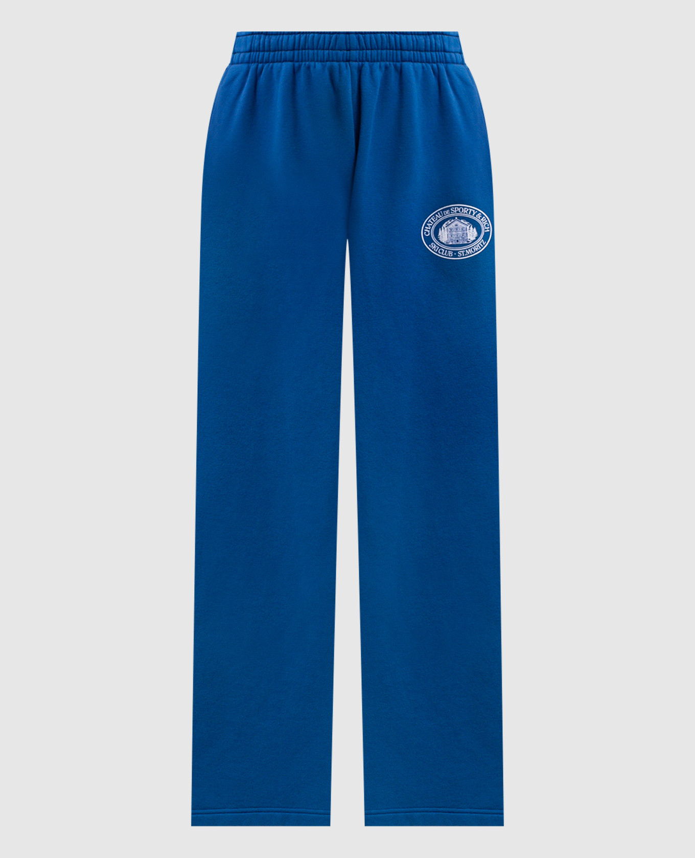 Pantalones deportivos estampados azules