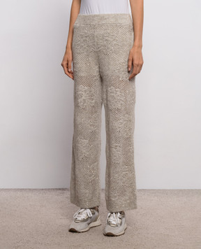 Brunello Cucinelli Beige wool pants MFA790199