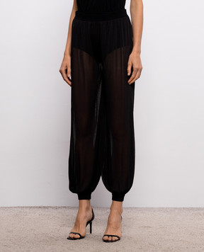 Simkhai Black Flora pants 4264047K