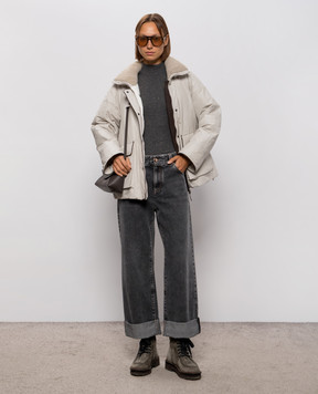 Brunello Cucinelli Gray down jacket MH5253658