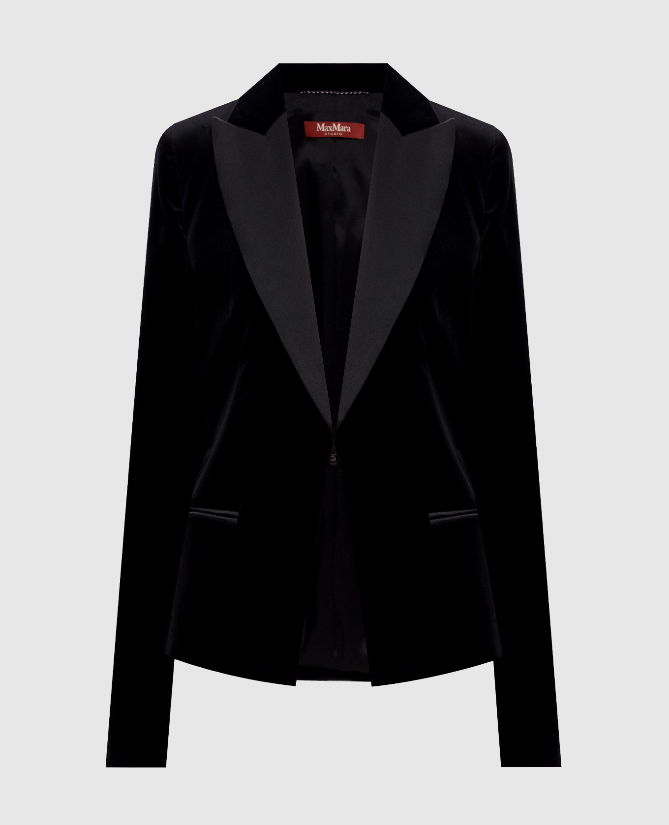 Black velvet jacket EFILANTE