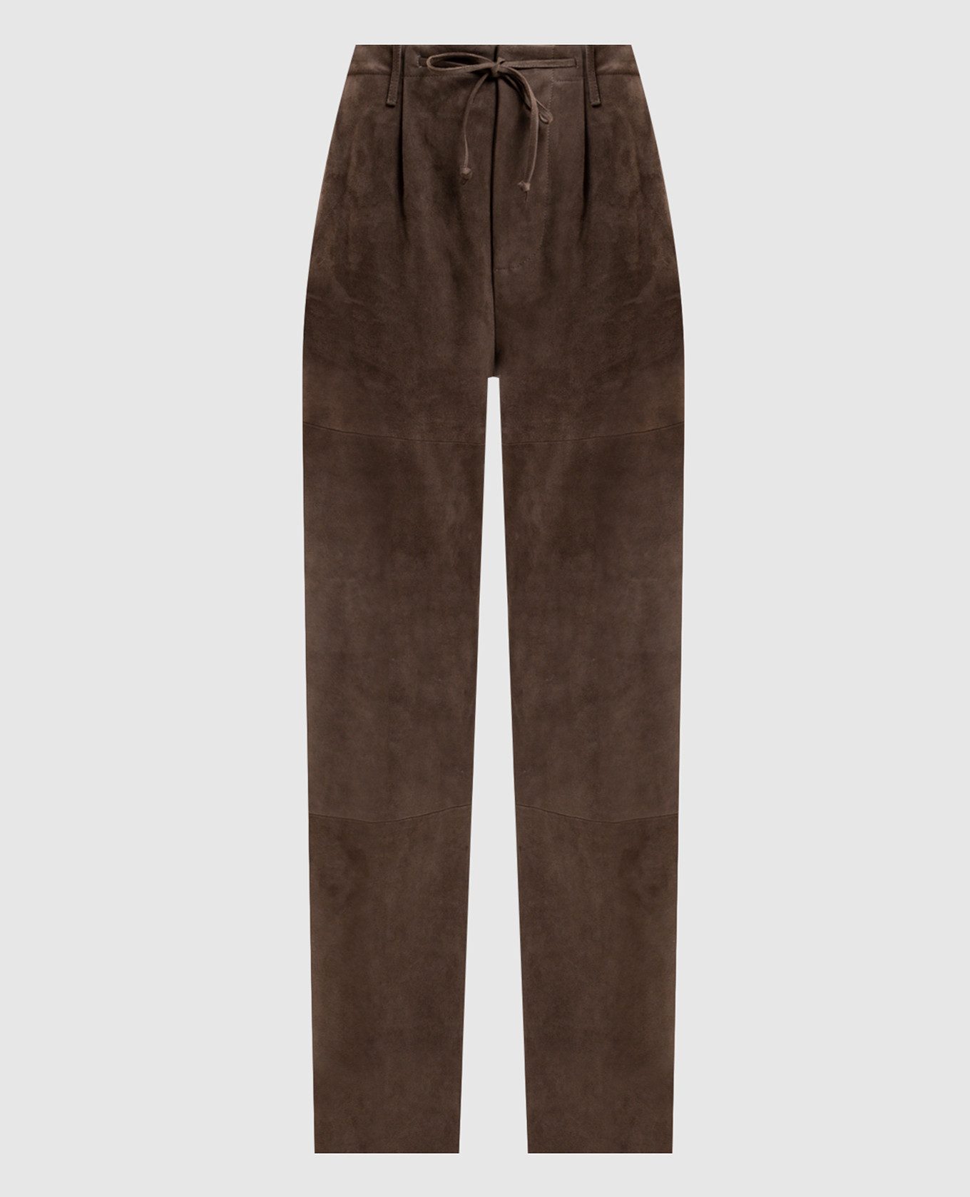 Zevi brown suede pants Simonetta Ravizza