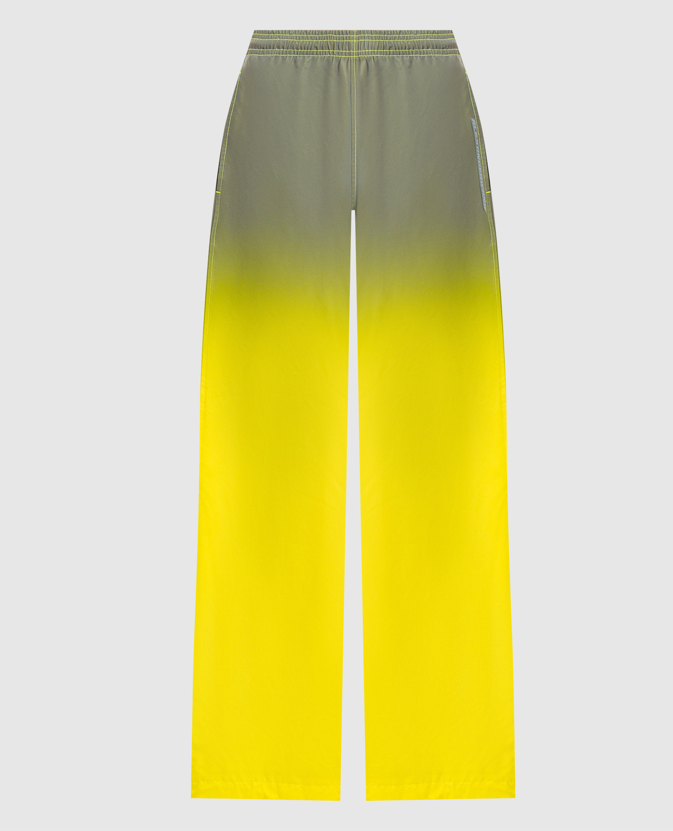 Yellow gradient sweatpants