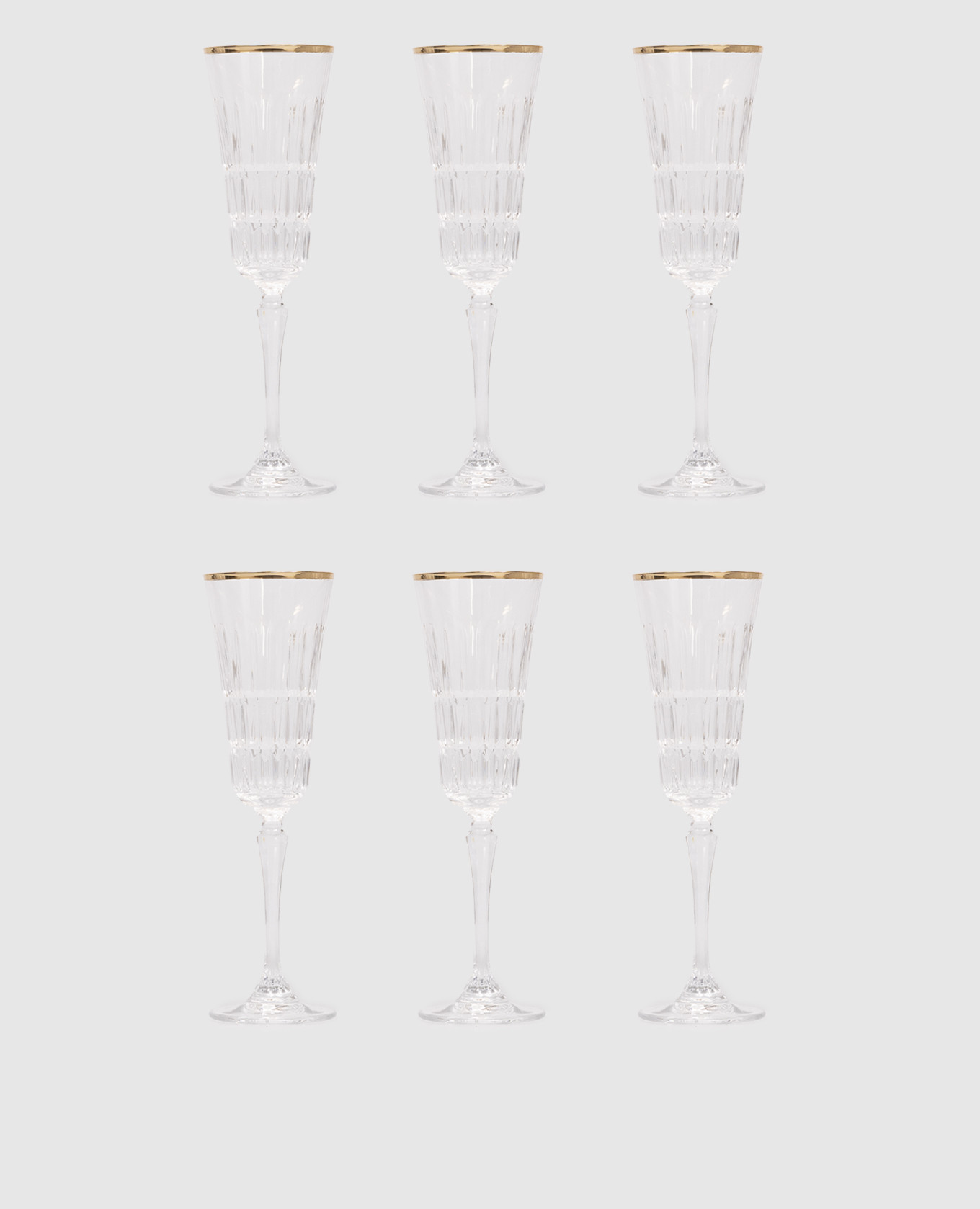 

RIGOLEMOT champagne glass set La Reine, Transparent