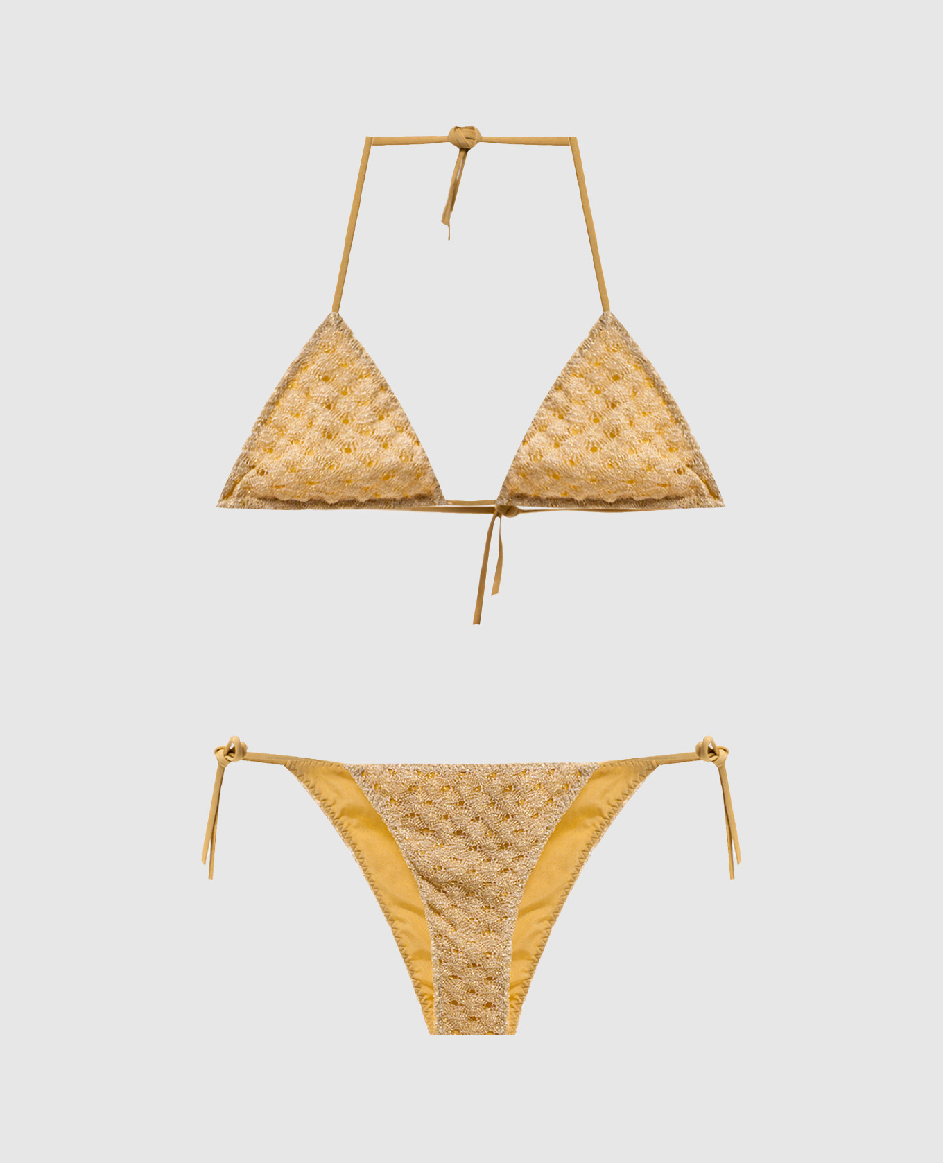 

Beige swimsuit with lurex Missoni