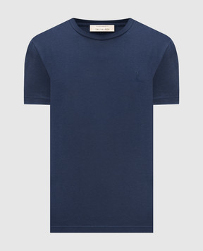 Trussardi Blue t-shirt with logo print G0548000118NMTS09J03