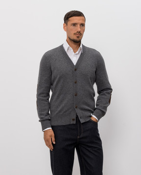 Brunello Cucinelli Gray cashmere cardigan M22709806