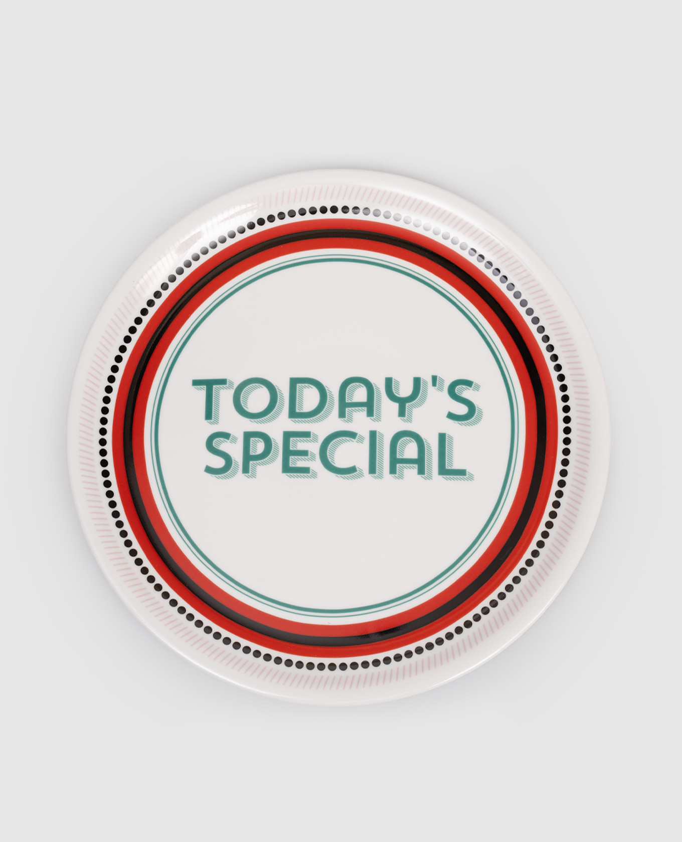 

Today's Special White Porcelain Pizza Plate Bitossi Home