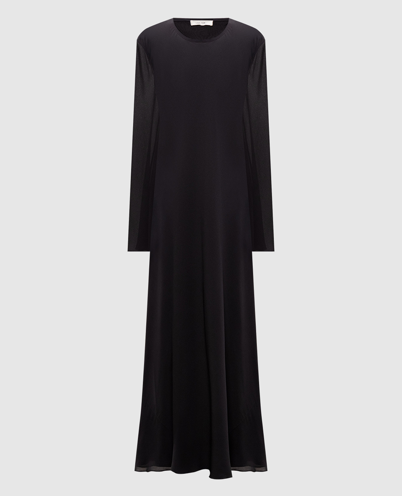 

Merita black silk dress The Row