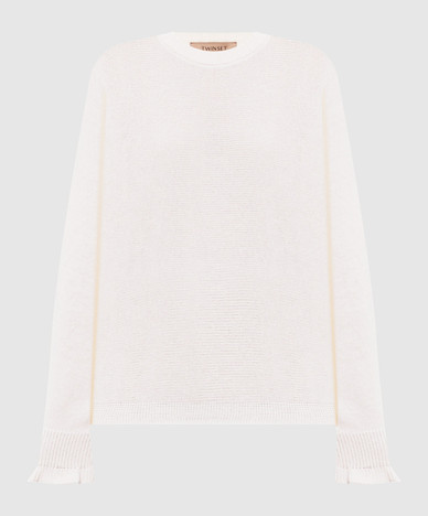 Ivory wool sweater
