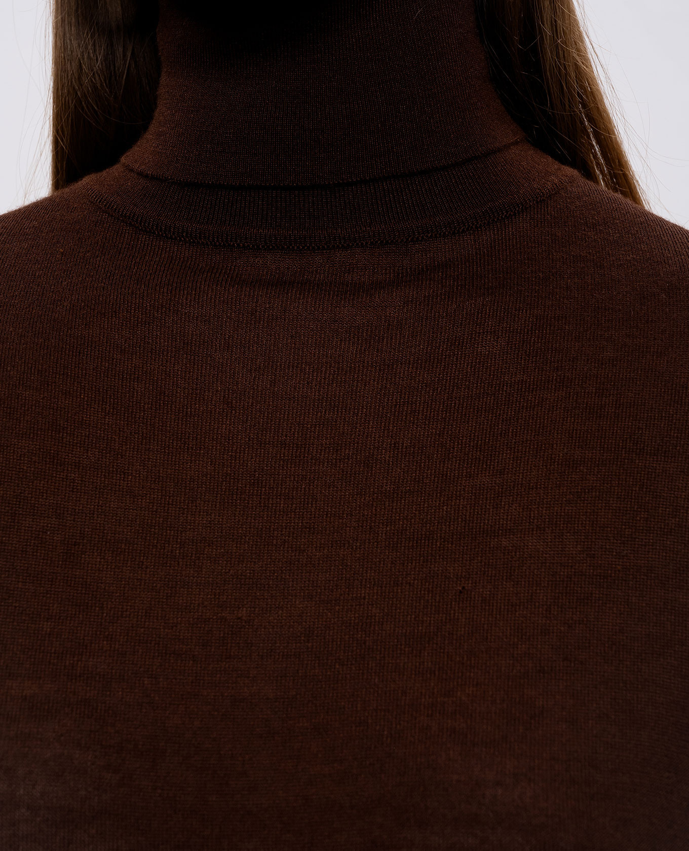Brown wool, cashmere and silk turtleneck Saint Laurent 5