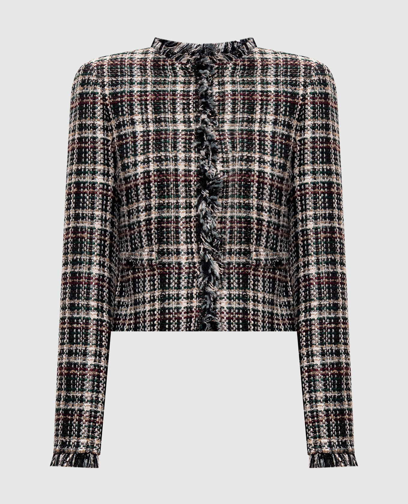 Giacca in tweed a quadri