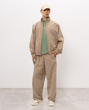 Alexander Wang Beige perforated track pants UWC3264449