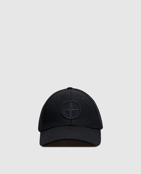 Stone Island Navy blue wool cap L2S159100010S0502