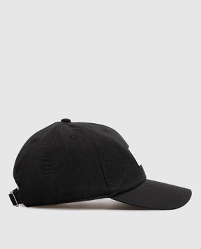 Maison Margiela MM6 Children's black cap with patch M61159MM05S