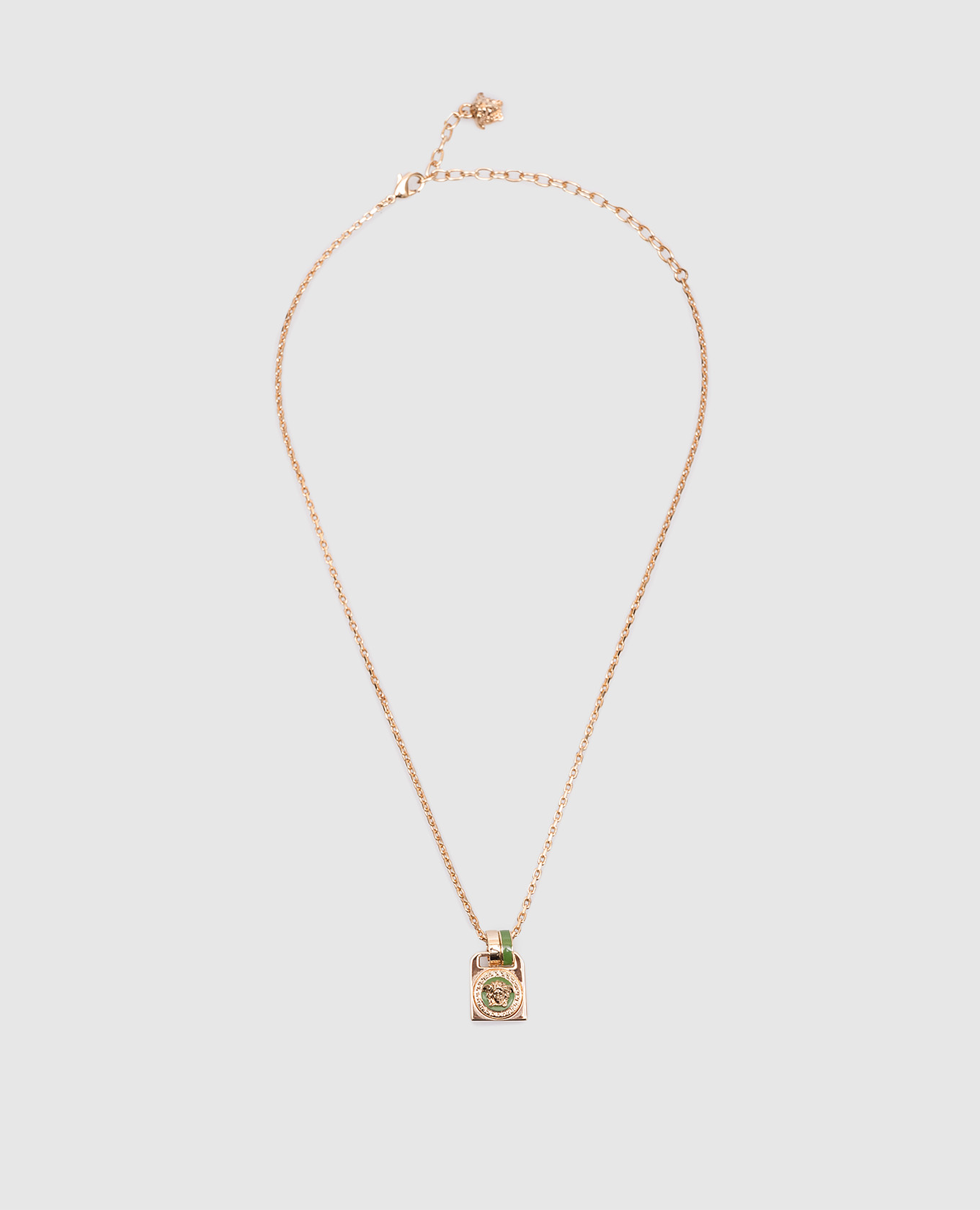 

Gold chain with Medusa pendant Versace, Golden