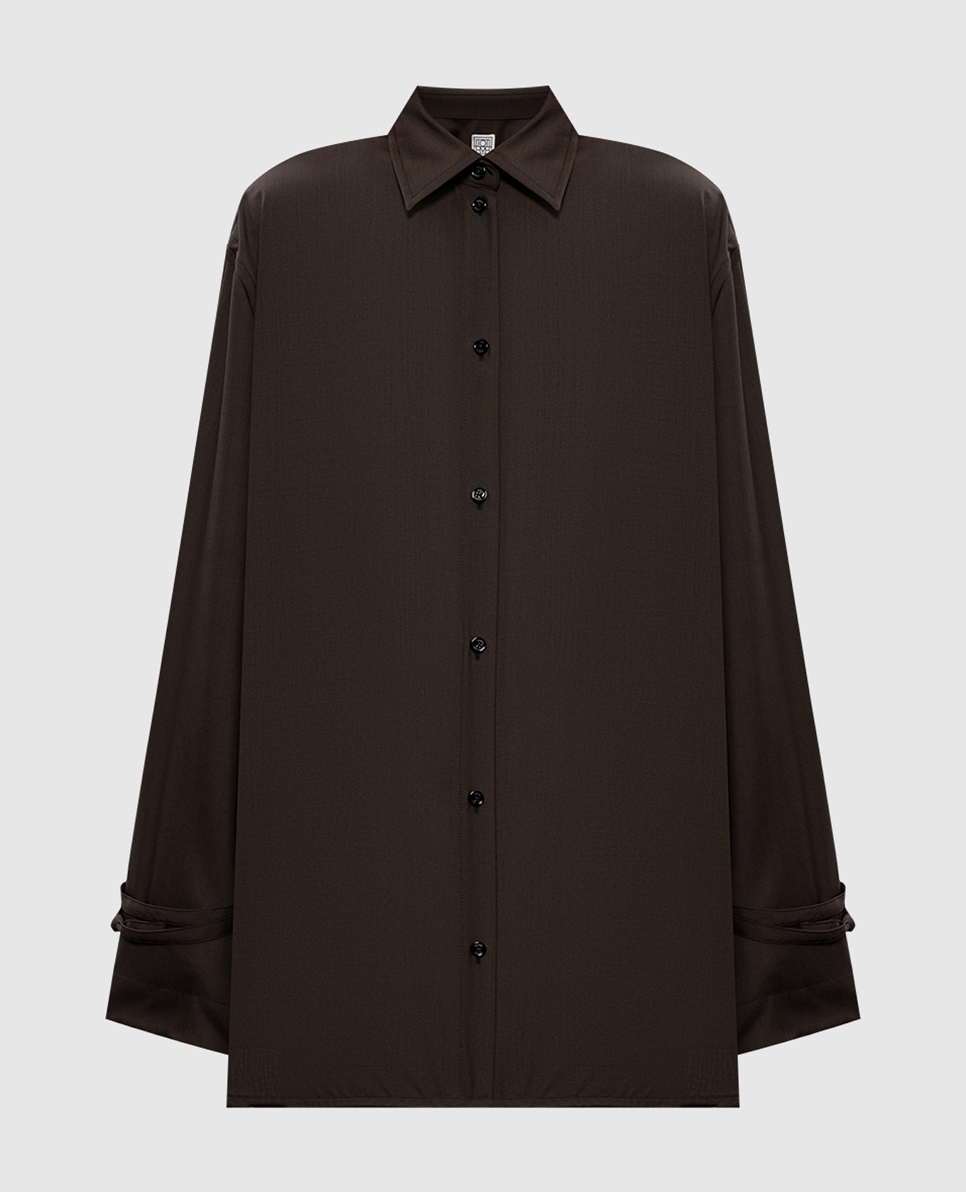 

Brown wool shirt Toteme