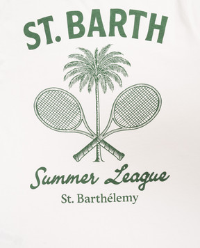 MC2 SAINT BARTH Dean children's white t-shirt DENA00103846L