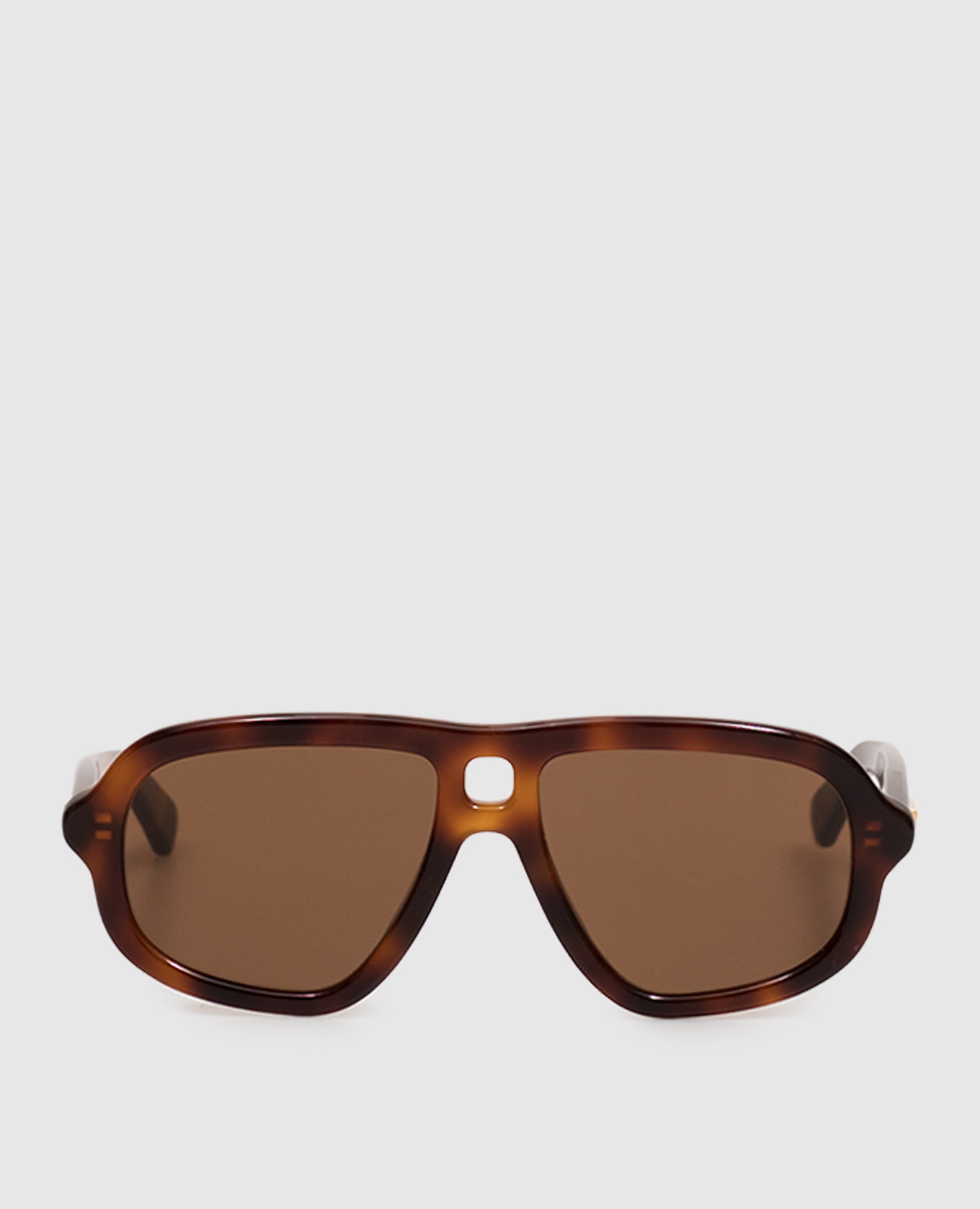 Sophia Ribbon Brown Sunglasses
