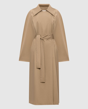 Calcaterra Beige double-breasted raincoat C805
