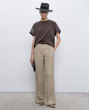 Brunello Cucinelli Brown T-shirt M0T81BX800