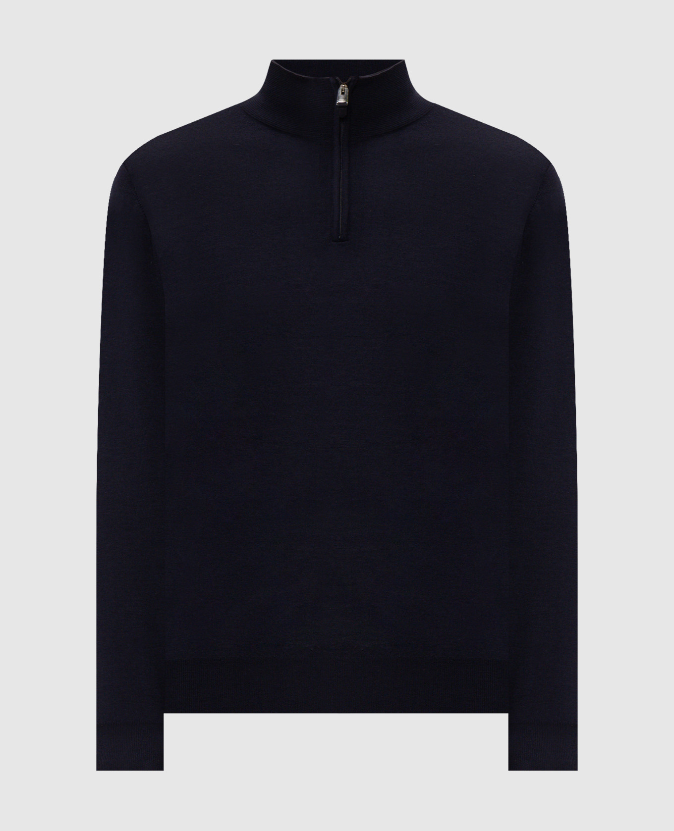 Blue wool jumper