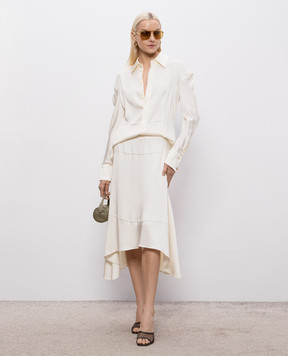 Victoria Beckham Ivory skirt 1226WSK007245A